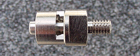 A1332 Male Luer Lock (13/32" plain), #10-32 male thread, 5/16" wrench flats